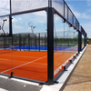 Padel Tennis System Including Glass/Fence/Poles