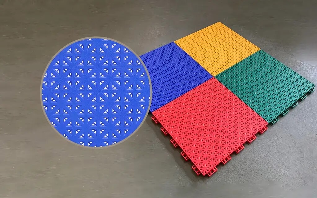 interlocking sports tiles