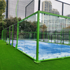 Padel Tennis System Including Glass/Fence/Poles