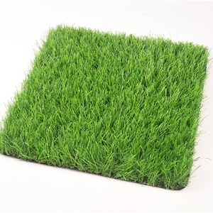 Pet Friendly 35mm 12600Density 7000dtex C Yarn Synthetic Artificial Turf Lawn