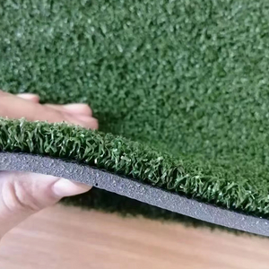 Durable Synthetic Artificial Turf for Fitness Room With Anti-Slip Soft Rubber Mat Anti-Slip